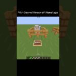 POV- Minecraft Secret Nametags |#shorts #viral #trending #viralshort #minecraft