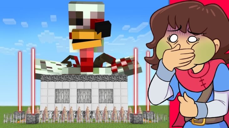 Parasites vs Security House in Minecraft