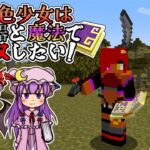 【ゆっくり実況】褐色少女は武器と魔法で無双したい！Part.1【マイクラ】