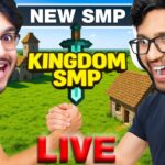 STARTING NEW MINECRAFT SMP DAY 1 ! with RAWKNEE