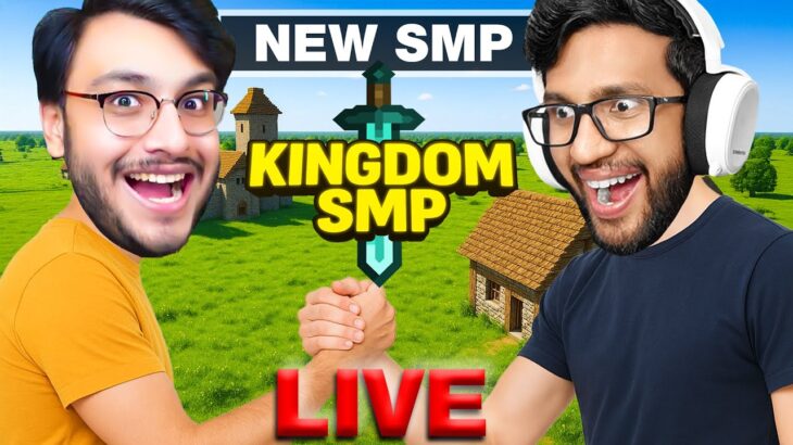 STARTING NEW MINECRAFT SMP DAY 1 ! with RAWKNEE