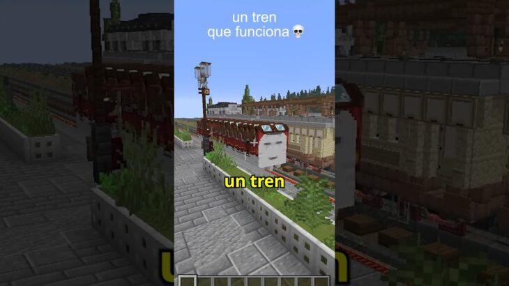 TREN FUNCIONAL DE HAPPY GHASTS EN MINECRAFT