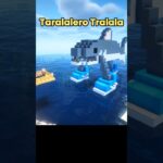 Taralalero Tralala Shark 🦈#shorts #minecraft #minecraftbuild #shark