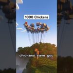 This Weird Chicken Trick Breaks Minecraft Physics