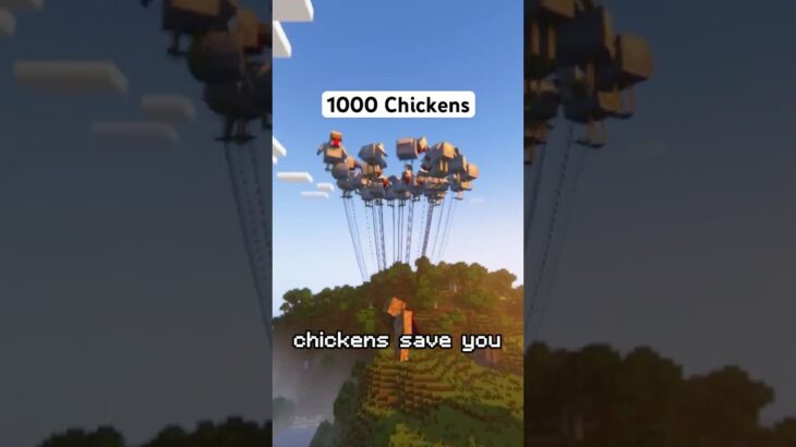 This Weird Chicken Trick Breaks Minecraft Physics