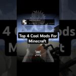 Top Cool Mods For Minecraft #minecraft #mods #addon #edit #editing #shorts