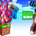 Usé COMANDOS de ADMINISTRADOR en UN BLOQUE de Minecraft!