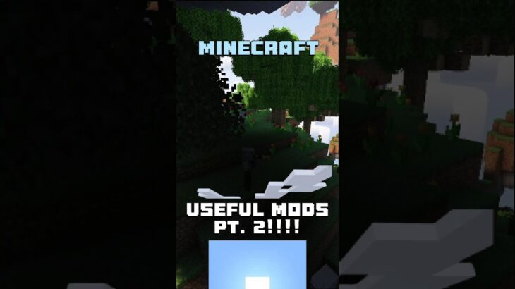 Useful Minecraft Mods Pt. 2! #minecraft #minecraftshorts #minecraftmemes #minecraftpe