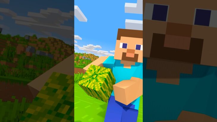 【マイクラ】スイカキャノンチャレンジ🍉/Watermelon shot challenge! #shorts #minecraft #memes #funny #マイクラ
