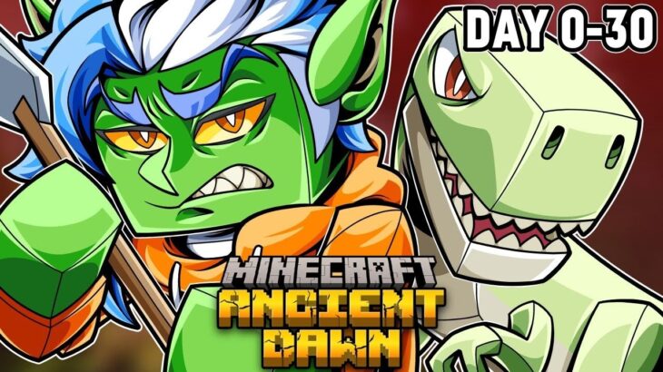 We Will Tame These Ferocious Dinosaurs | Ancient Dawn Minecraft