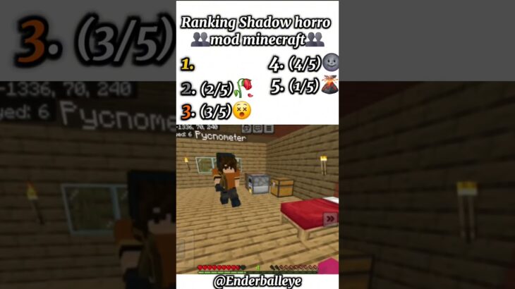 “What is going on here😭” Ranking Shadow mod minecraft moments #shorts #minecraft