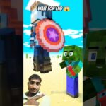 Zombie Help Tung Tung Tung Sahur Becomes Captain lifts Thor Hammer😱 #ipmanlegacy #shorts #minecraft