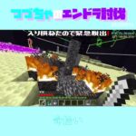 【マイクラ】命拾い　 fromつづちゃのエンドラ討伐！2025/05/14　#Minecraft　#Shorts　#rta