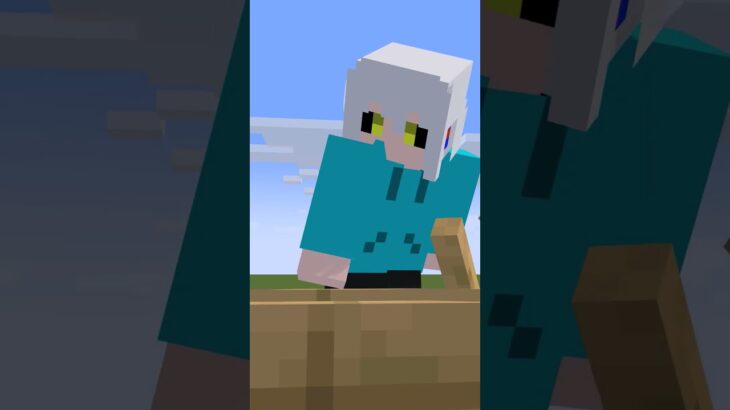 いい船だぁ…いいぞぉこれ【いかマスターikamaster】#shorts #マインクラフト#マイクラ #minecraft #アニメーション