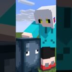 イカロケット..早く飛べよ【いかマスターikamaster】#shorts #マインクラフト#マイクラ #minecraft #アニメーション