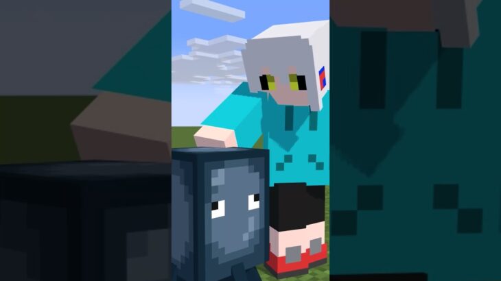 イカロケット..早く飛べよ【いかマスターikamaster】#shorts #マインクラフト#マイクラ #minecraft #アニメーション