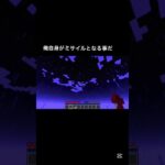 俺自身がミサイルとなる事だ。 #java #minecraft #マインクラフト #コマンド #ミサイル