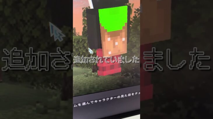 新しいマントが追加された!!!!!!! #マイクラ#minecraft #レアスキン
