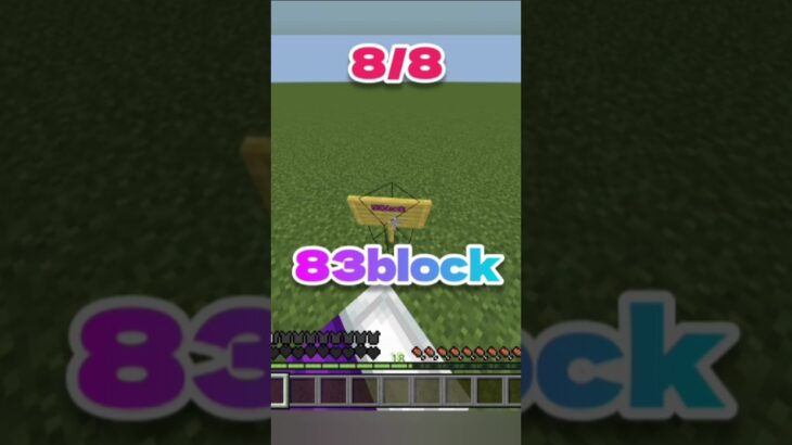 どこまで耐えれる？#minecraft #マイクラ