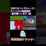 ベッドウォーズで神クラッチ！#マイクラ #マインクラフト #minecraft #まいくら ＃クラッチ #ばずれ