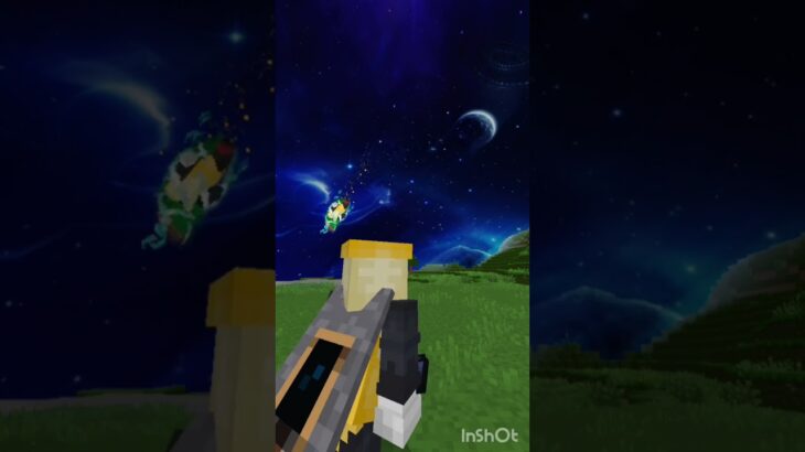 飛んでただけやのに、、、 #マイクラ #minecraft