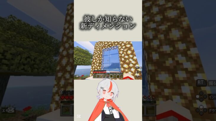 彼しか知らない新ディメンション #マイクラ  #自作編集 #ネタ #ヤラセ #マインクラフト  #minecraft