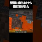 もう許さない #マイクラ#minecraft #高校生 #810 #shorts