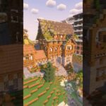 畑へと続く家#minecraft #minecraftbuilding #マイクラ #マインクラフト #マイクラサバイバル #マイクラ建築 #ゲーム実況