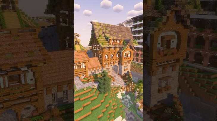 畑へと続く家#minecraft #minecraftbuilding #マイクラ #マインクラフト #マイクラサバイバル #マイクラ建築 #ゲーム実況