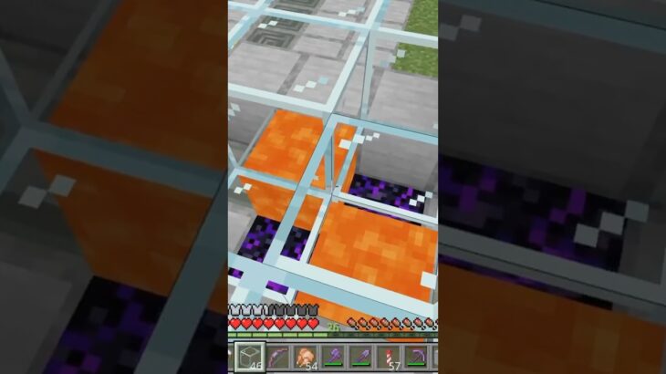 溶岩を柱の一部に使ってみたよ。 #マイクラ #minecraft #マインクラフト #マイクラ建築 #溶岩 #マイクラ実況 #マイクラ統合版 #shorts #実験的建築 #マイクラ切り抜き