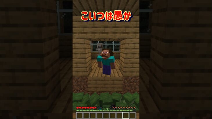【人が一番愚かになる瞬間】 #minecraft #マイクラ #マインクラフト #shorts
