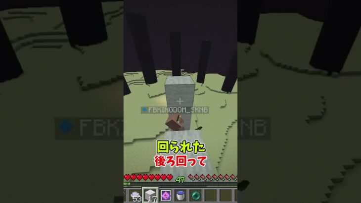 やらせすぎるミス#マイクラ #マインクラフト #minecraft #shorts