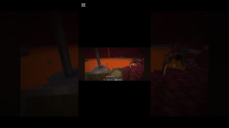 マイクラハードコア切り抜き ほぼノールックでガストの球を反撃　#配信切り抜き #マイクラ #ゲーム実況 #マインクラフト #minecraft #ゲーム　#shorts