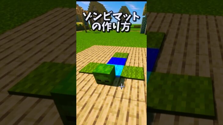 ゾンビマット #マイクラ #minecraft  #zombie