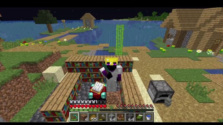 マインクラフト！modでつよつよボス追加！エンチャントしたい！