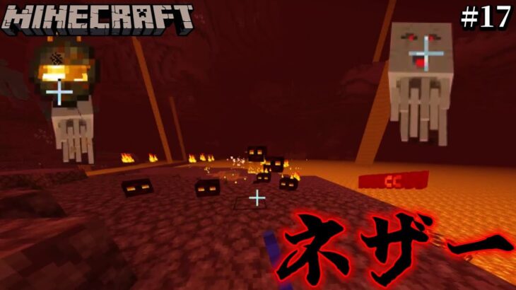 全身エンチャントした今ならネザーも余裕だろ！【マインクラフト】part17