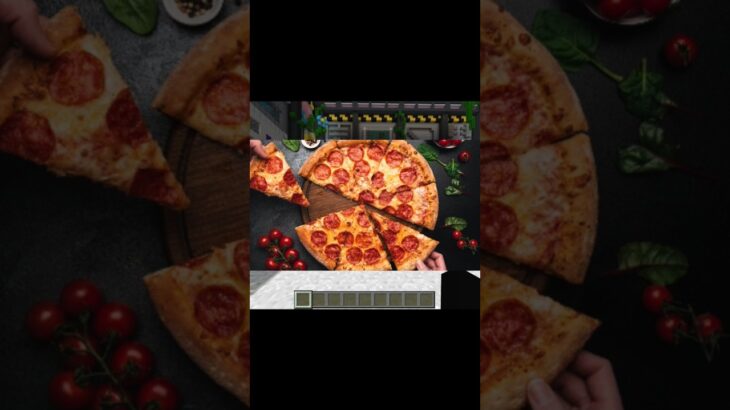 pizza #shorts  #minecraft #minecraftbuilding #マインクラフト #マイクラ