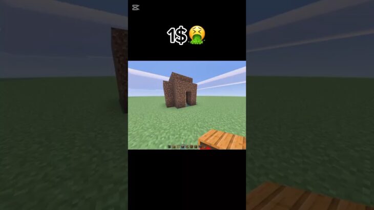 安い家と高い家の違い　　　＃short＃マイクラ＃meme＃minecraft