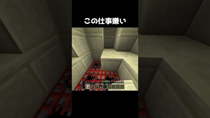 まじで嫌い　#shorts #マインクラフト #マイクラ