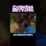 ピンク色を見たら即終了マイクラ!!#shorts  #マイクラ