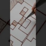 チョコペンでマイクラの「スティーブ」描いてみた　#shorts #マイクラ #イラスト#イラストメイキング #マインクラフト