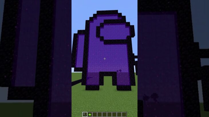 ネザーポータル、燃えるの😮 #shorts #マインクラフト #マイクラ