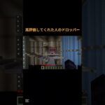 〇〇した人のドロップパー#shorts #マイクラ
