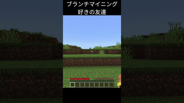 【マイクラ】掘り方ボコボコ。　#マイクラ#マインクラフト#コント#shorts#ゲーム