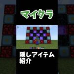 【マイクラ】隠しアイテム紹介 #マイクラ #shorts