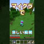 マイクラで悲しい瞬間#shorts #マイクラ #マインクラフト #minecraft #minecraftshorts #subscribe