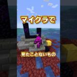 マイクラで言われてみれば見たことないもの#shorts #マイクラ #マインクラフト #minecraft #minecraftshorts #subscribe