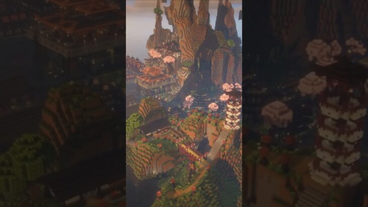 【マイクラ】和風建築の漬物枠【茶屋】をサバイバルで作ってみた【shorts】  #マインクラフト #minecraft   #サバイバル　#shorts