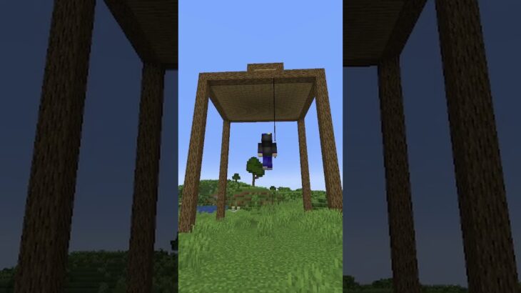超高床式住居【マイクラ　ショートコント】#shots