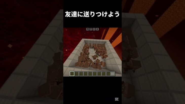 友達に送りつけよう！ #shots #マイクラ #中学2年生 #minecraft #マインクラフト #ゲーム #中学生 #810